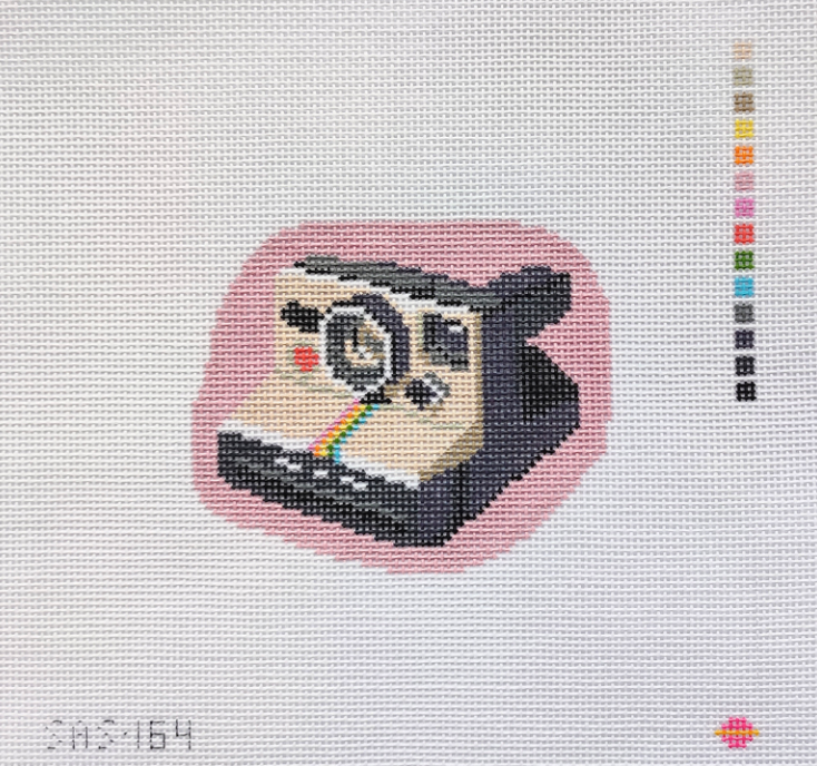 Saturnalia Needlepoint - Instant Camera