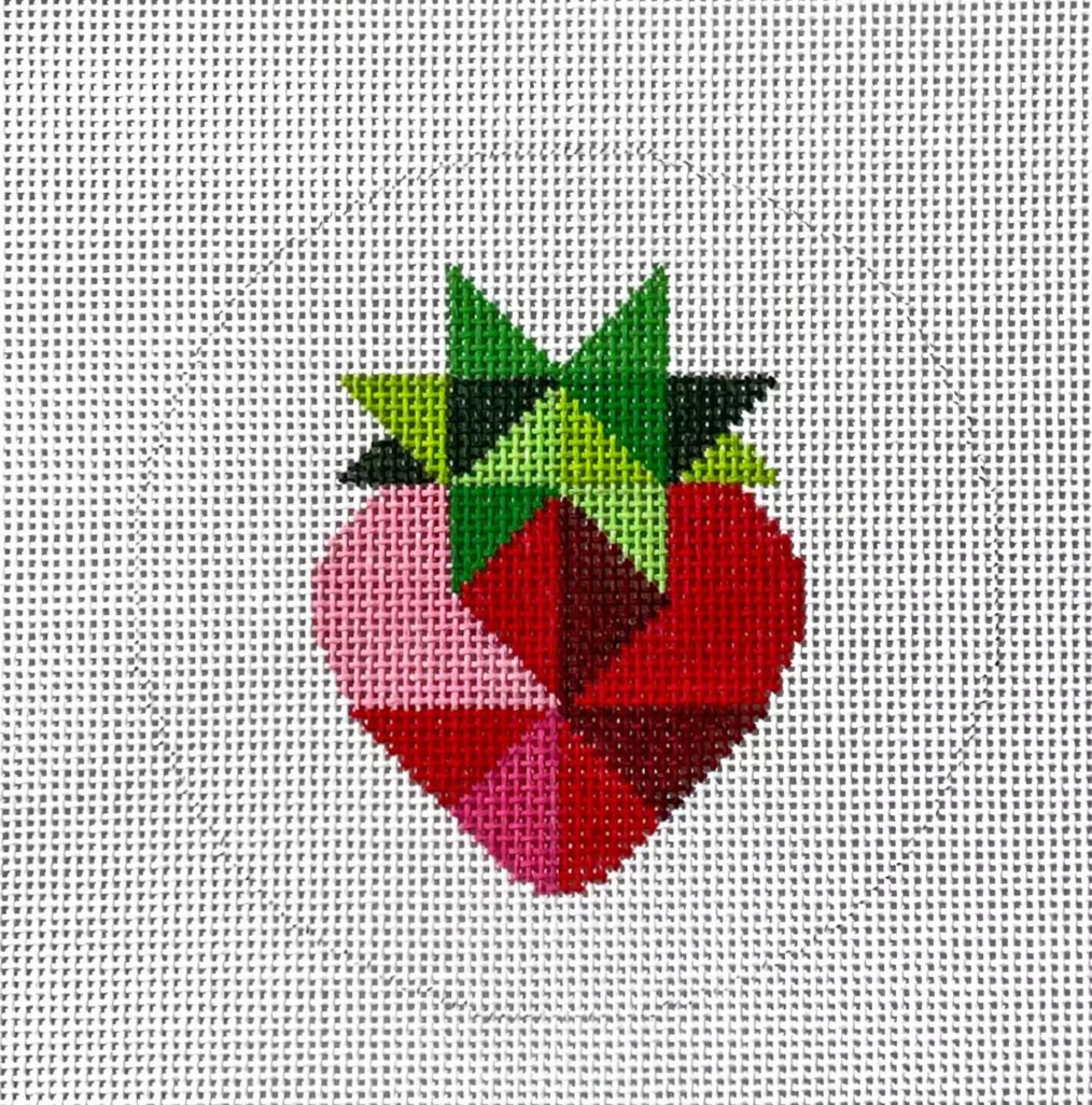 Strawberry Needlepoint