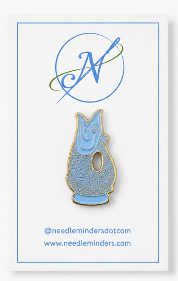 Blue Glug Jug Needleminder