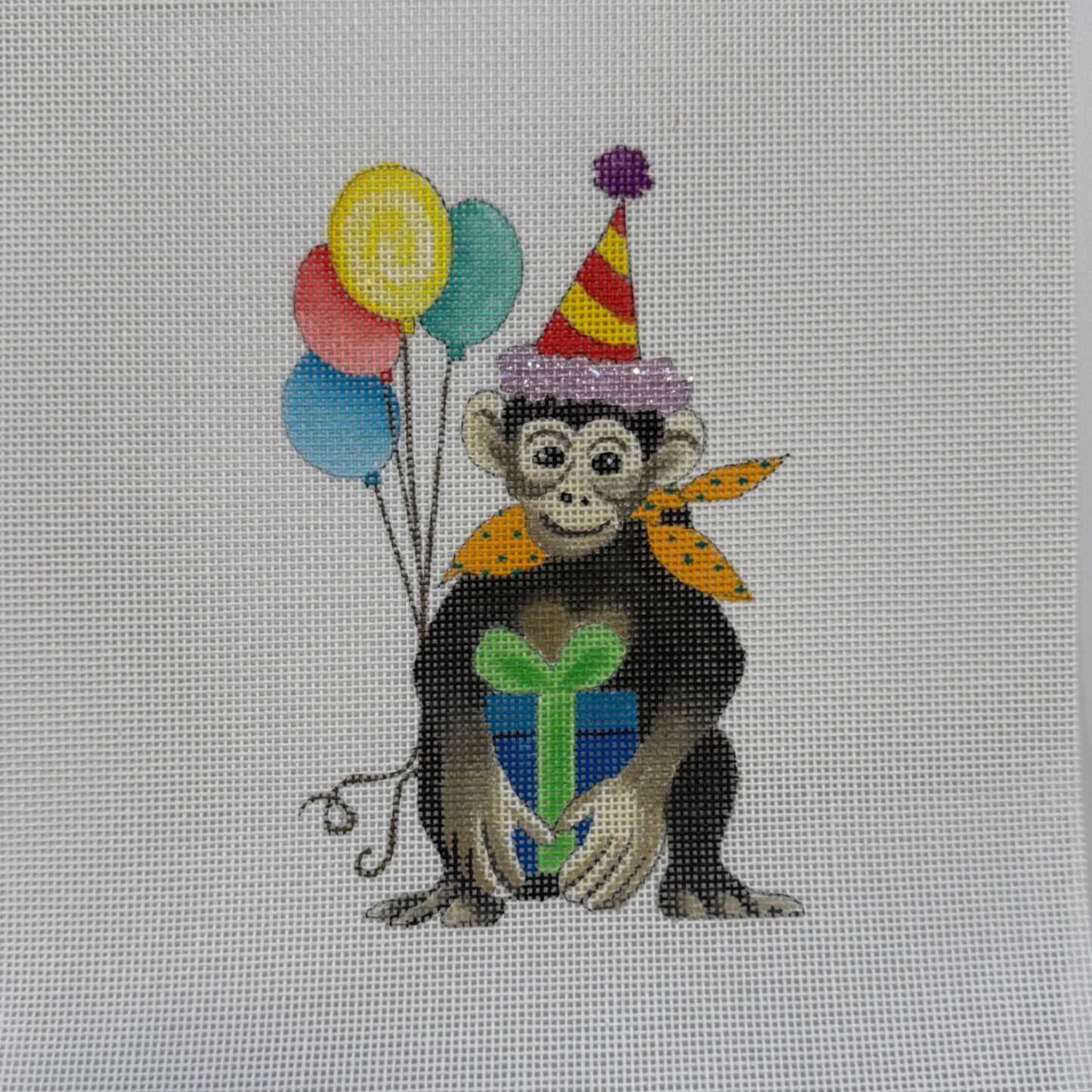 Colors of Praise Party Monkey with Balloons