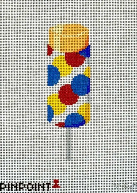 Pinpoint Needlepoint - Orange Sherbet Push Up