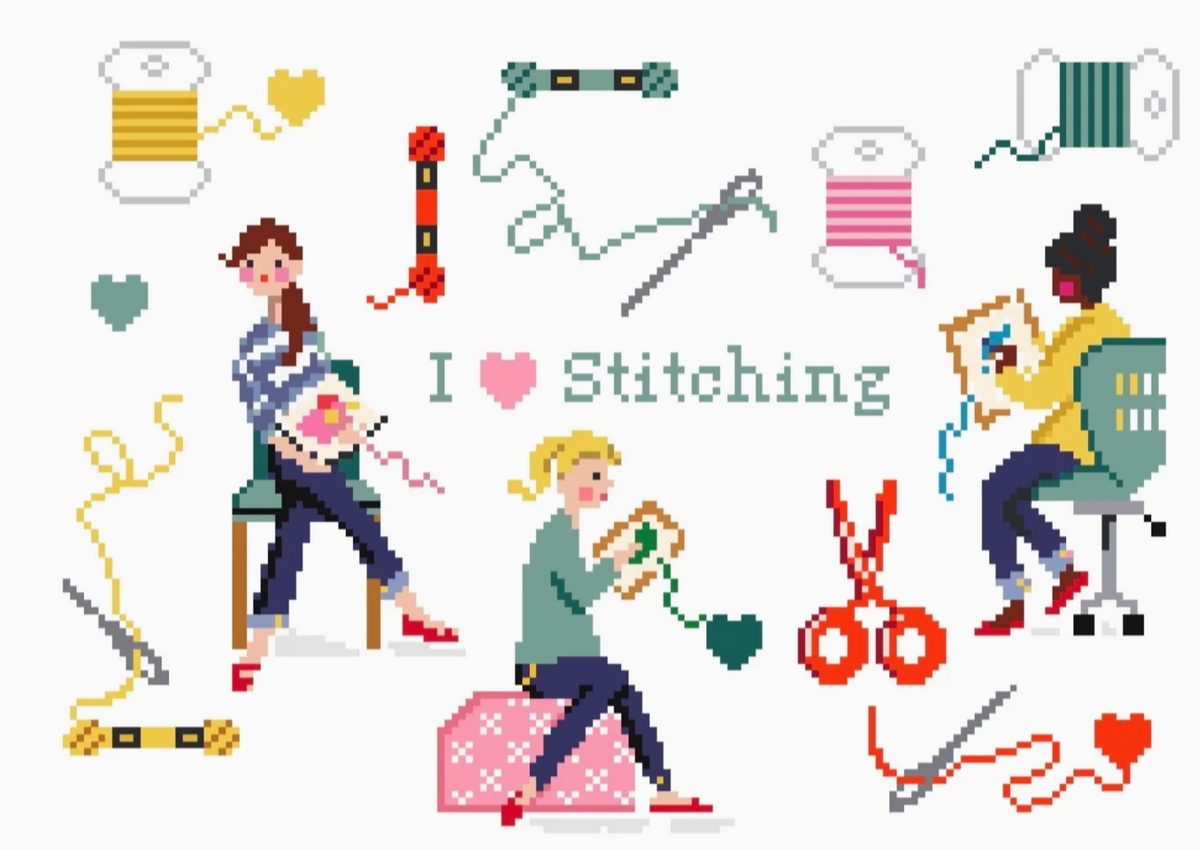 Jennifer Vallez - I Love Stitching