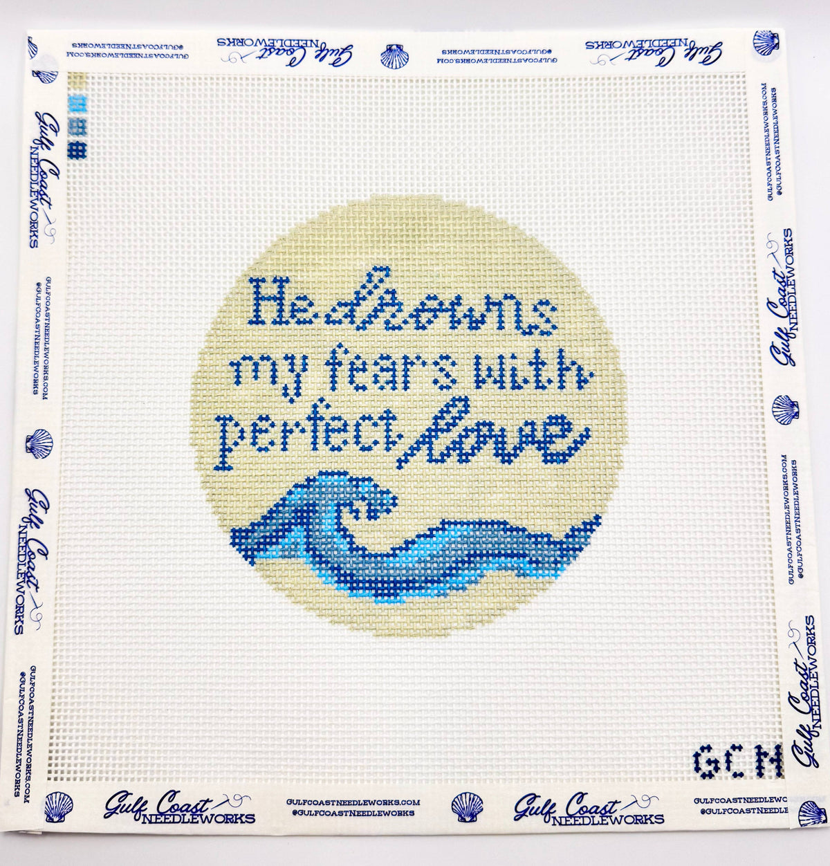 Gulf Coast Needleworks - He Drowns My Fears