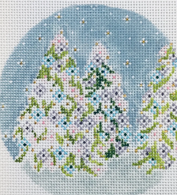 Plum Stitchery - December Trees
