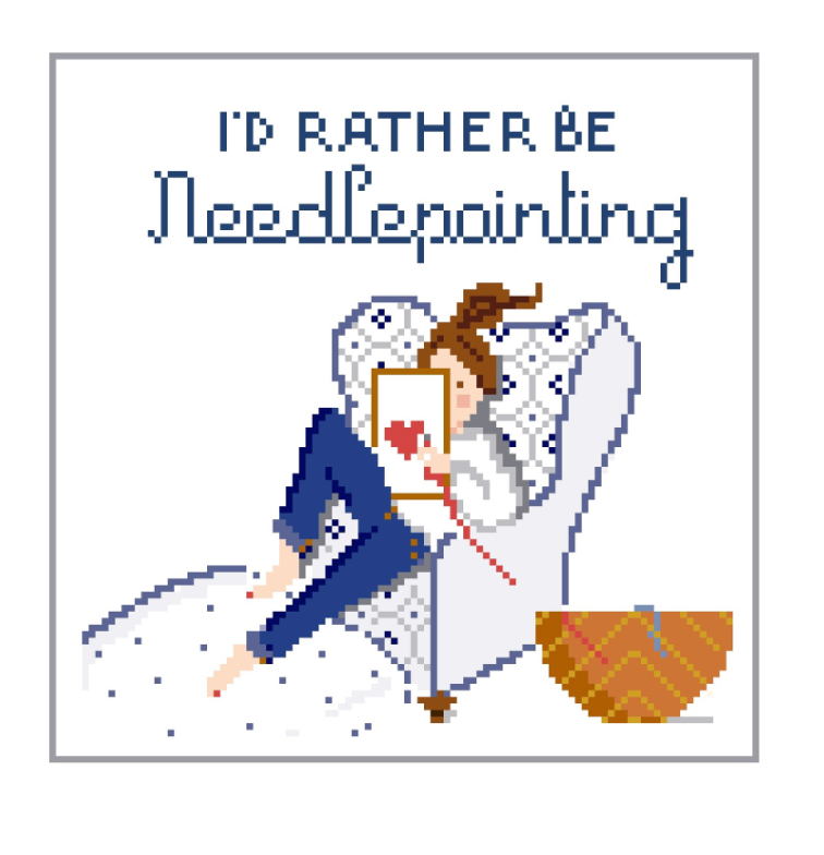 JV179 - Needlepointing Needlepoint Canvas