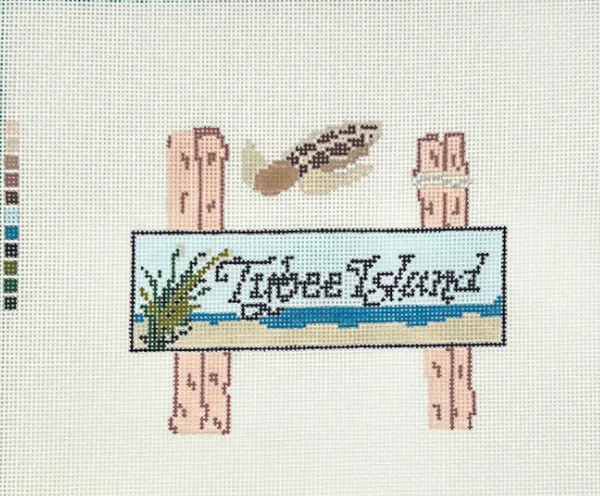 The Stitching Sue - Tybee Island Welcome Sign