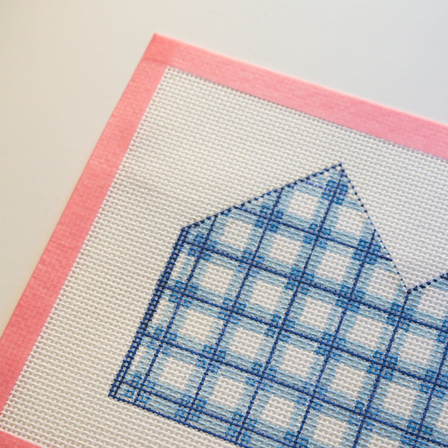 Gingham Birthday Crown Canvas