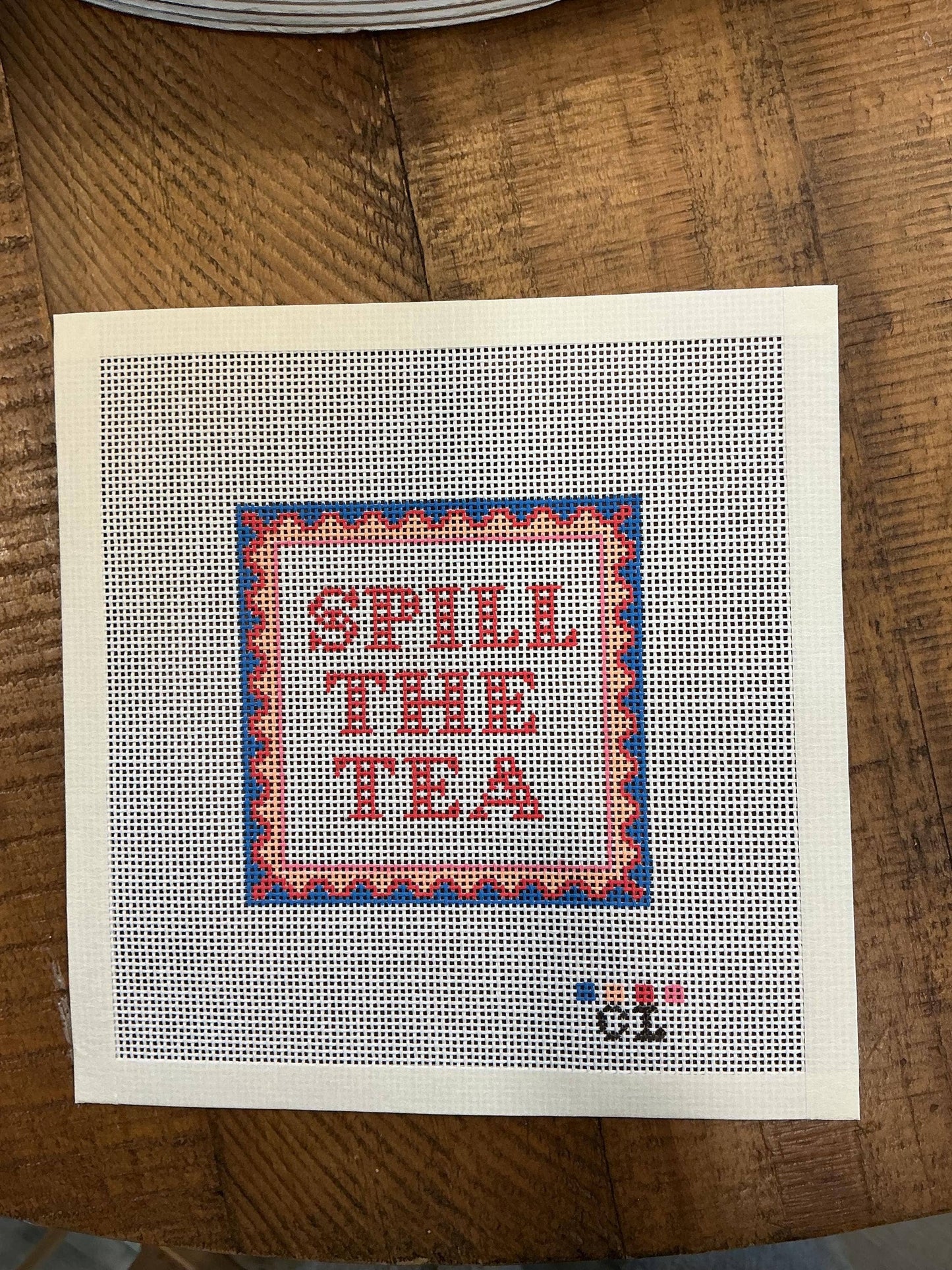 Clare de Lune SC - Spill the Tea Coaster