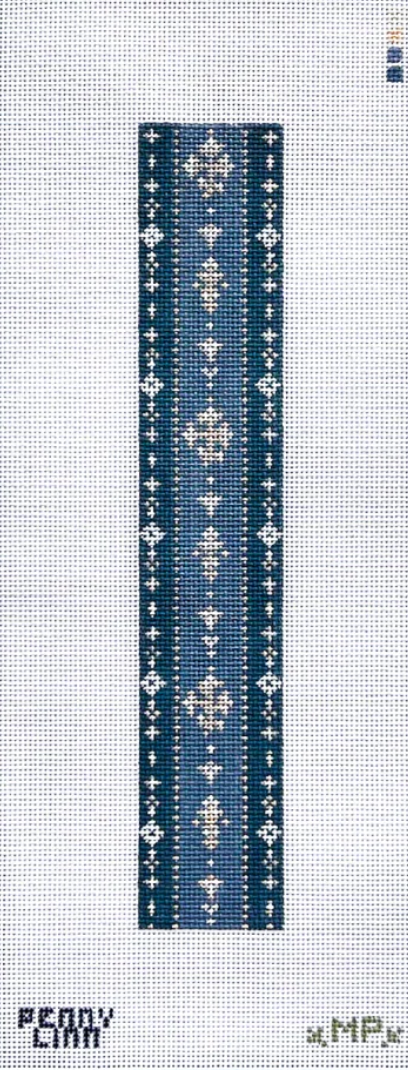 MP Stitchery - Blue Key Fob