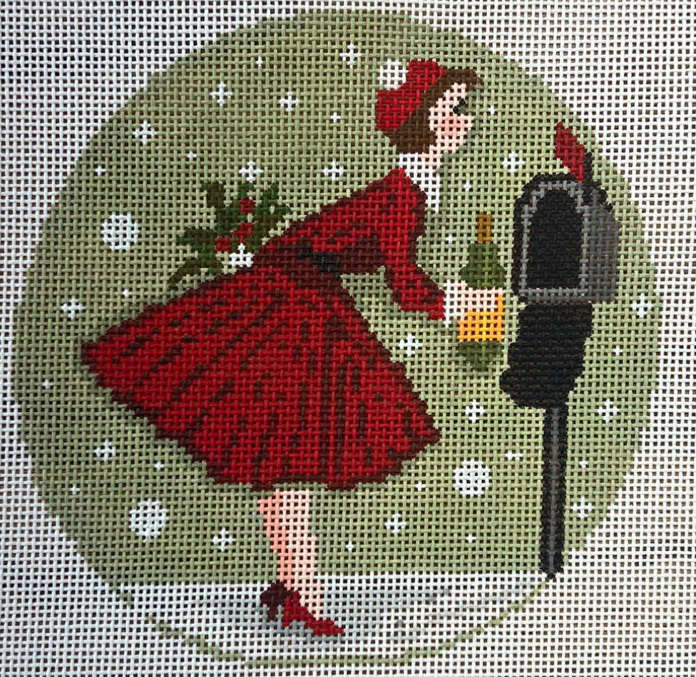 Kirkland Design Studio - Betty Loves Bubbles #2 Mailbox with Stitch Guide