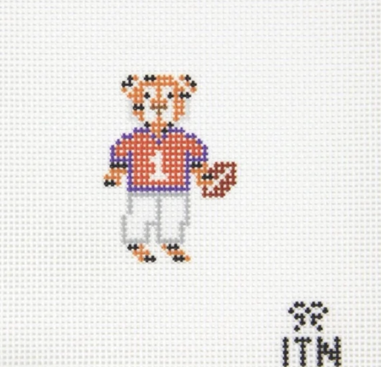 Ivy Thread Needlepoint - Football Friend SC
