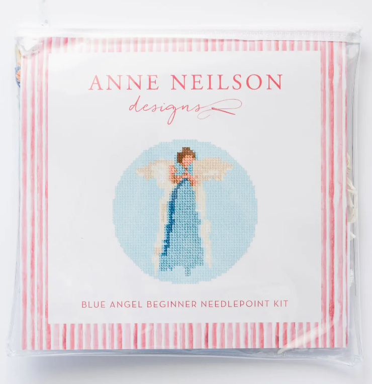 Anne Neilson - Blue Angel Beginner Needlepoint Kit