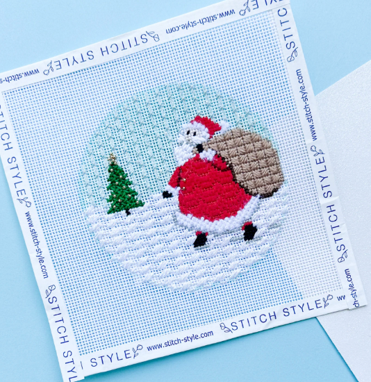 Stitch Style - Santa with a Toy Sack