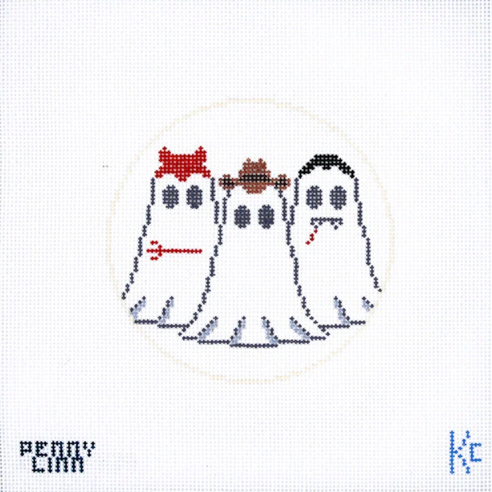 Kyra Cotter Design - Vintage Halloween Ghosts in Costume