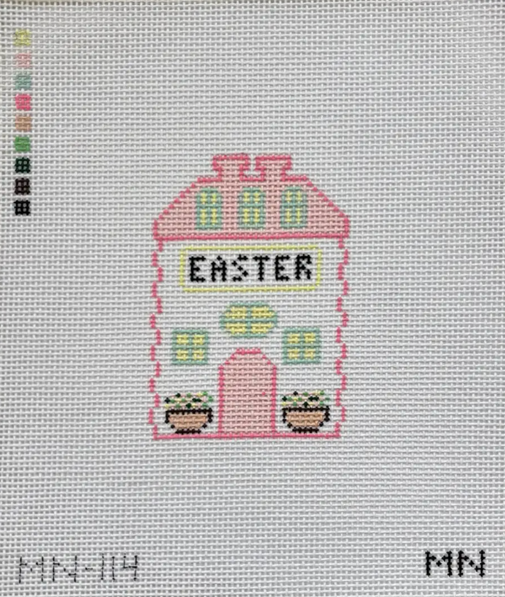 Magnolia Needlepoint - Easter Village House
