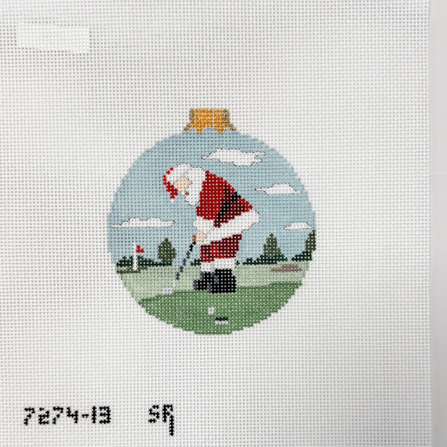 Susan Roberts Santa Putting