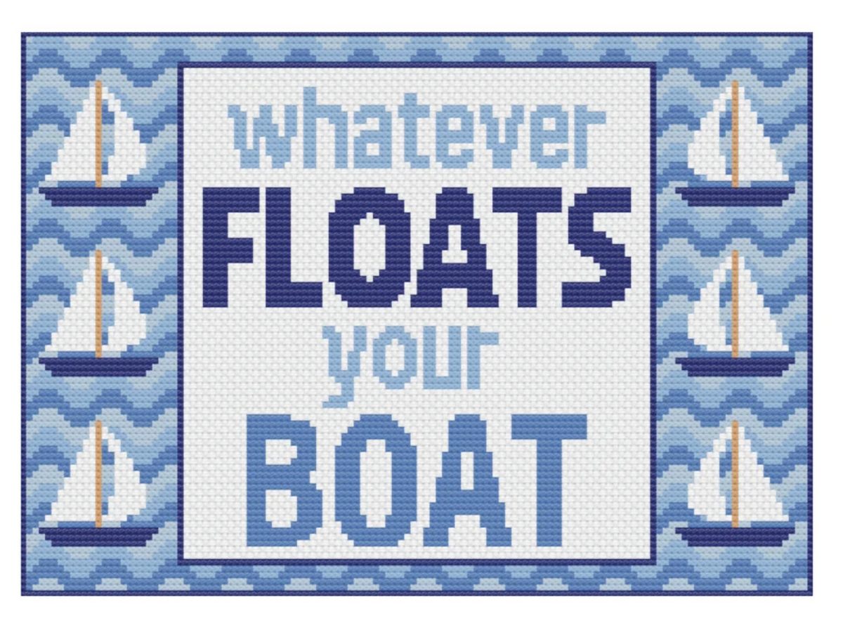 Forget Me Not Needleworks - Whatever Floats Your Boat