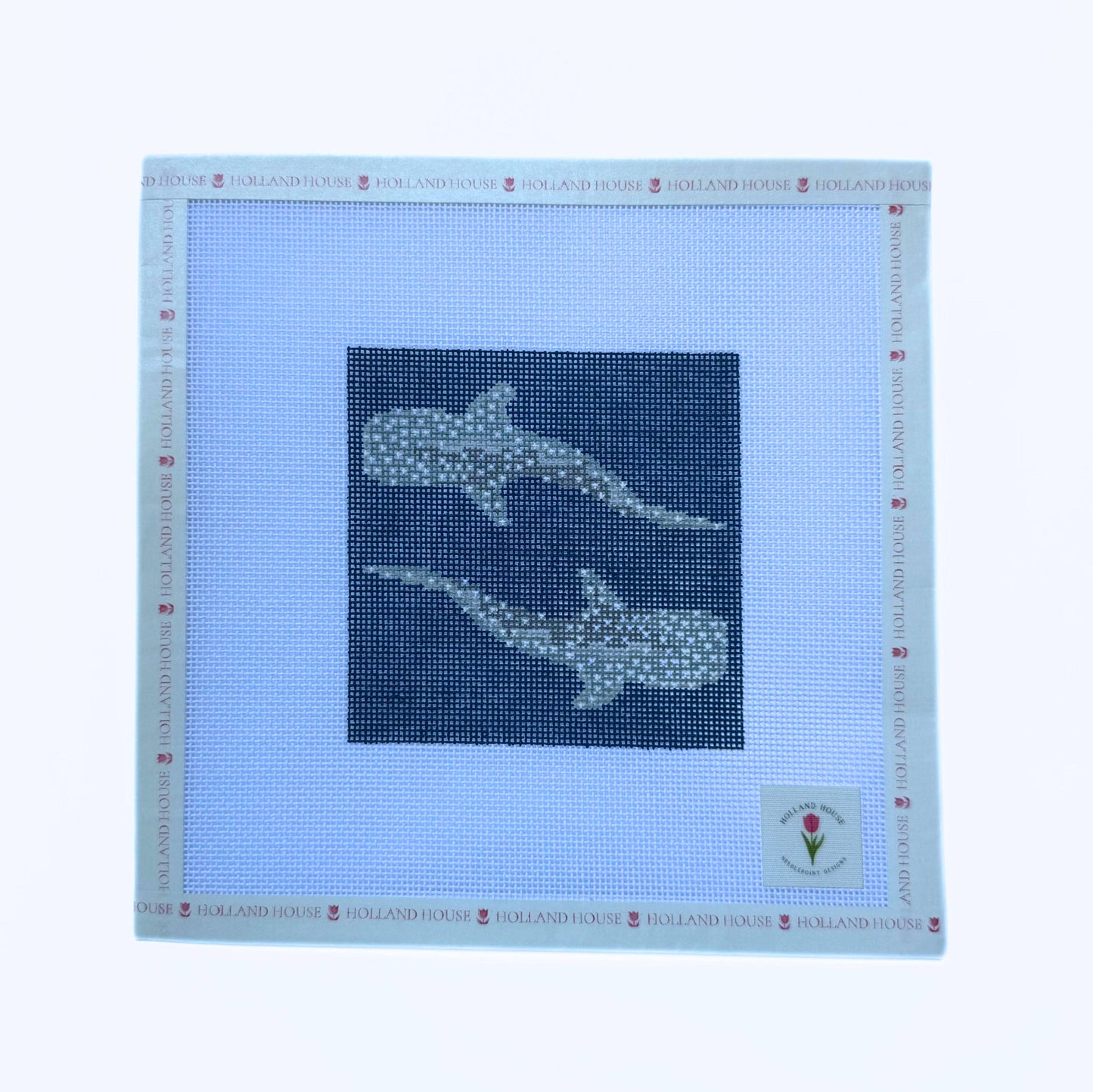 Holland House Needlepoint - Whale Sharks