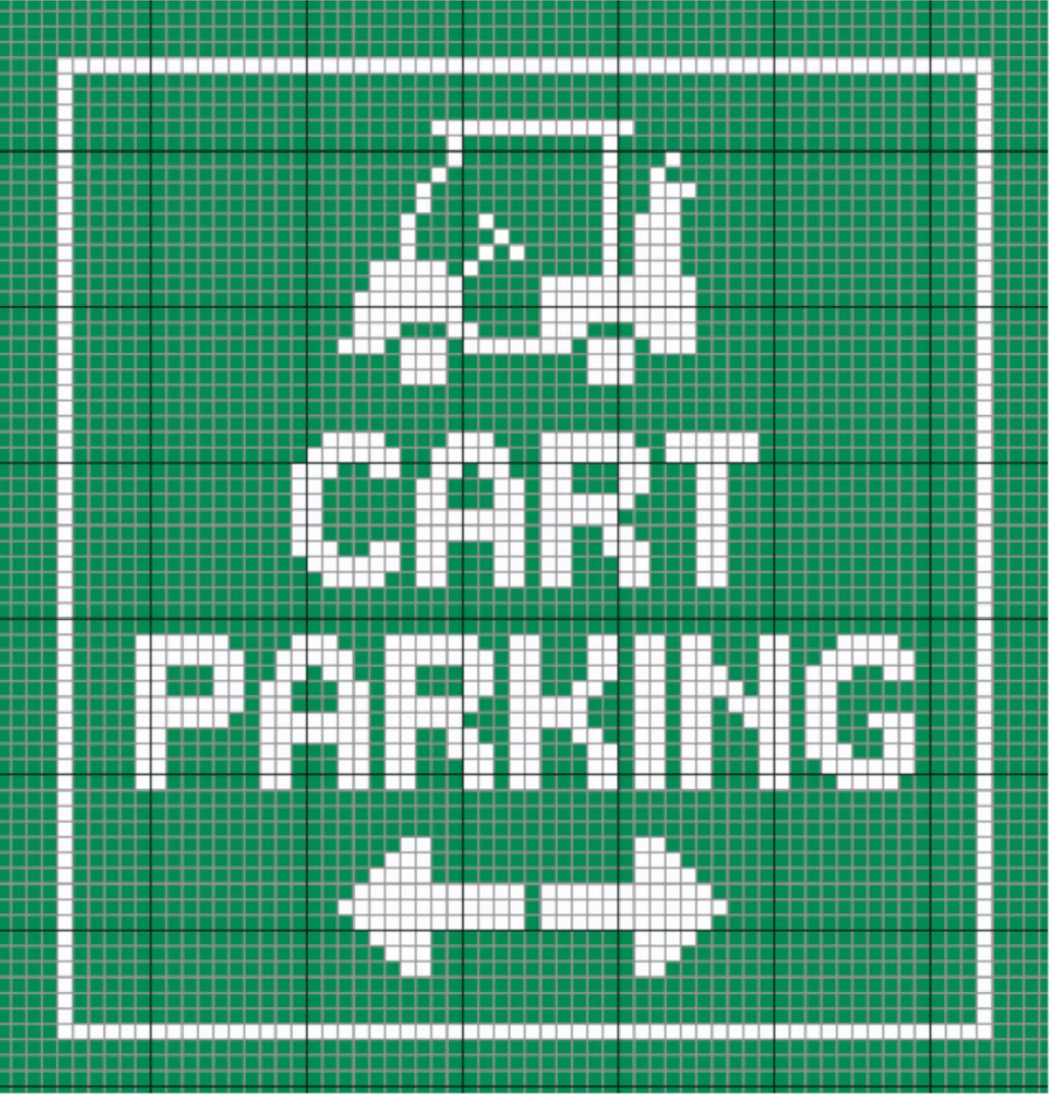 SLS Needlepoint - Cart Parking