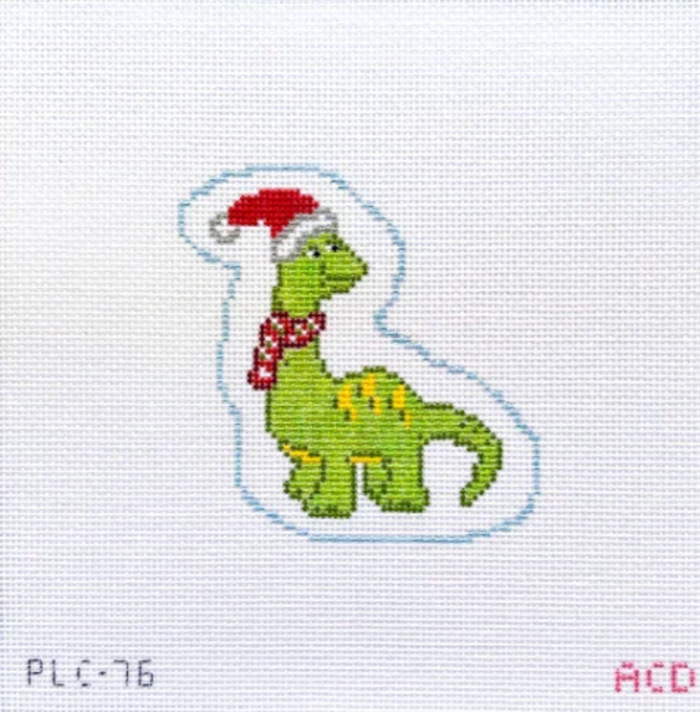 AC Designs - Christmas Brontosaurus
