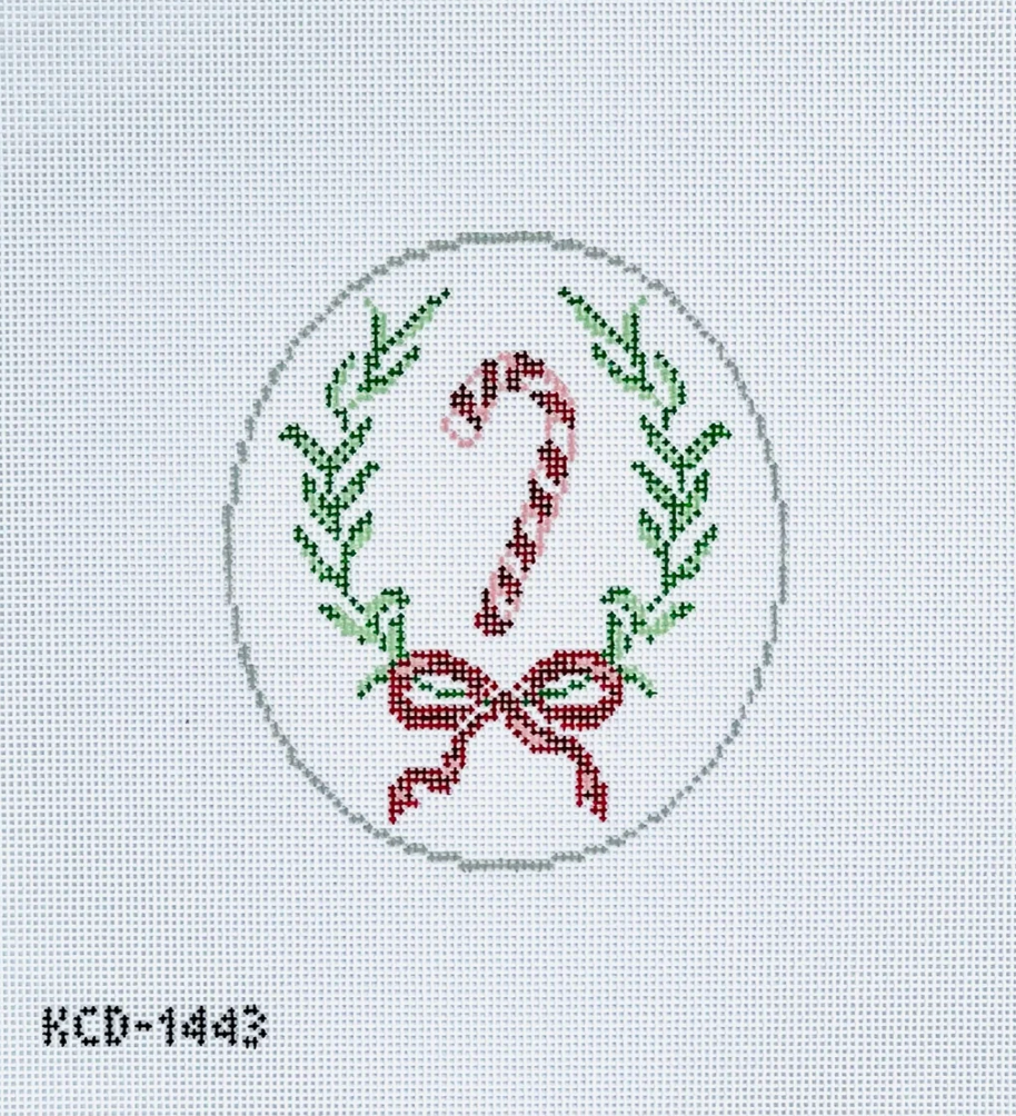 Pearly Gates - Candy Cane Oval