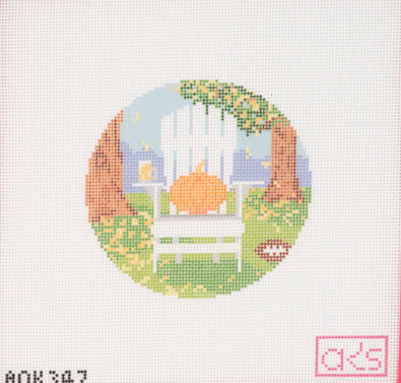 Ann Kaye Studio - Adirondack Chair Fall