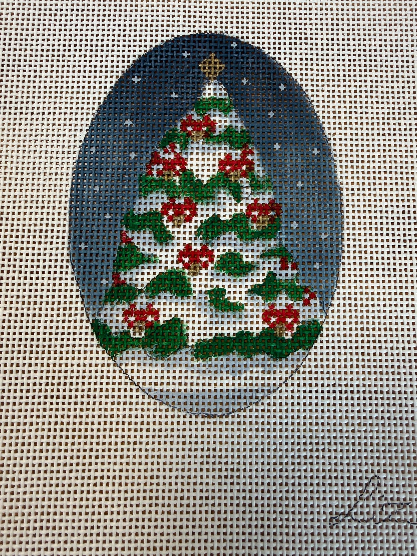 Liz Goodrich Dillon - Tapestry Tree with Red Bows