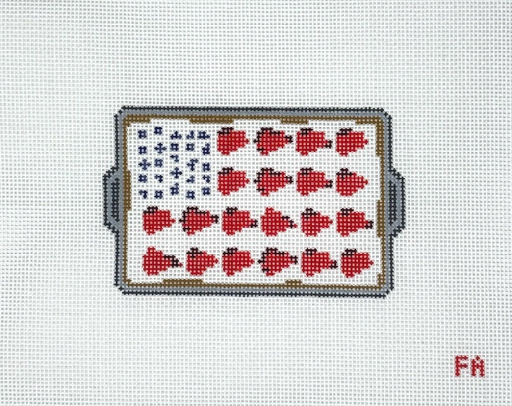 Frances Abel - American Flag Cake