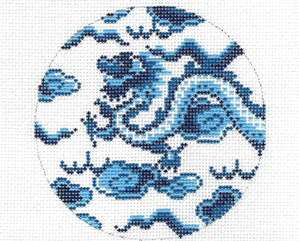 C'ate Le Vie Chinoiserie Dragon Round