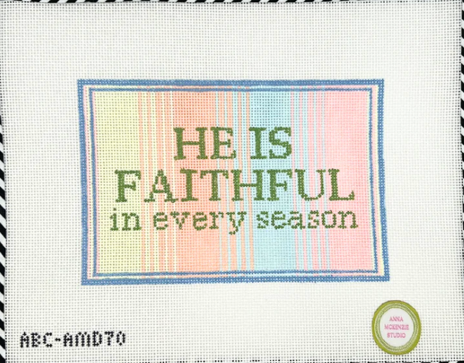 Anna McKenzie Studio - He is Faithful