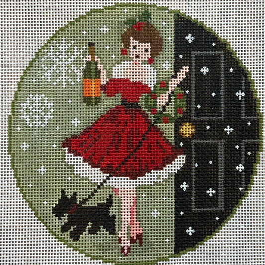 Kirkland Design Studio - Betty Loves Bubbles #1 with Scottie and Stitch Guide