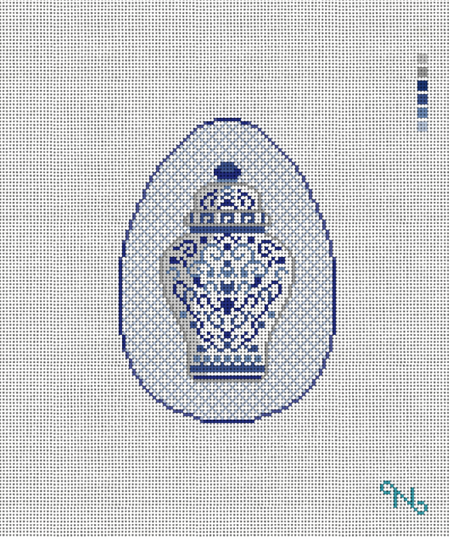 Needlepaint - Ginger Jar