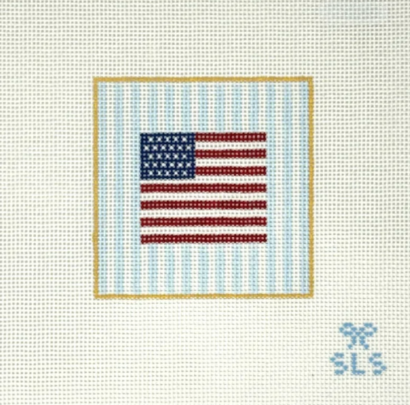 SLS Needlepoint - Stars and Stripes