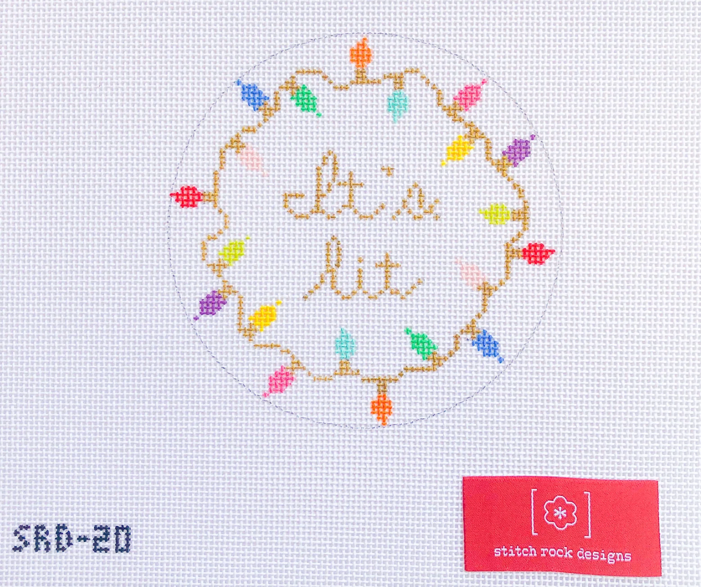 Stitch Rock Designs - It's Lit Round