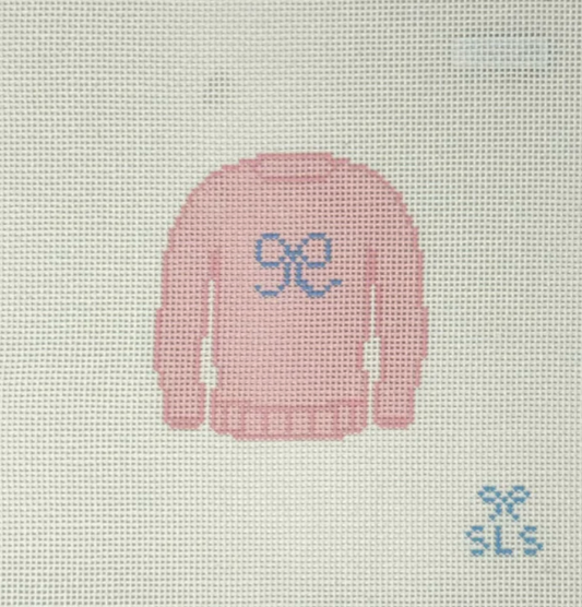 SLS Needlepoint Bow Sweater