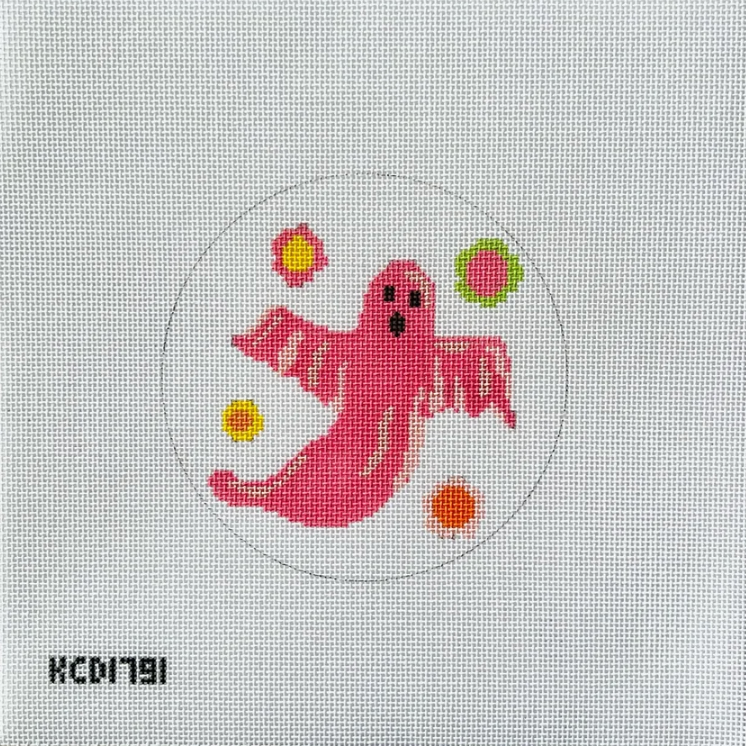 Taylor Beach Designs - Pink Groovy Ghost