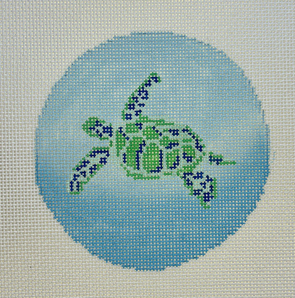 Blue Ridge Stitchery - Sea Turtle Round