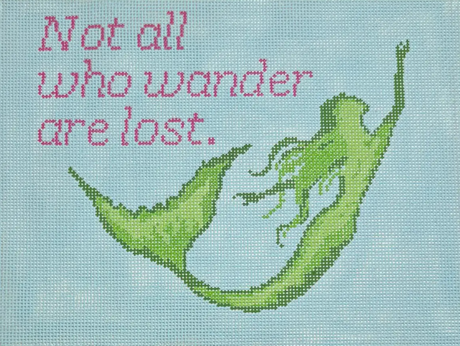 Threading Treasures - Not All Who Wander Are Lost