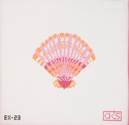 Ann Kaye Studio - Pink Scallop Shell 2