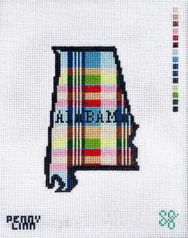 SG Designs - Madras Plaid Alabama
