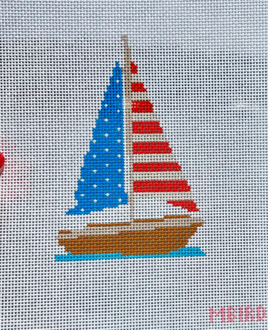Mercy Bird - American Flag Boat