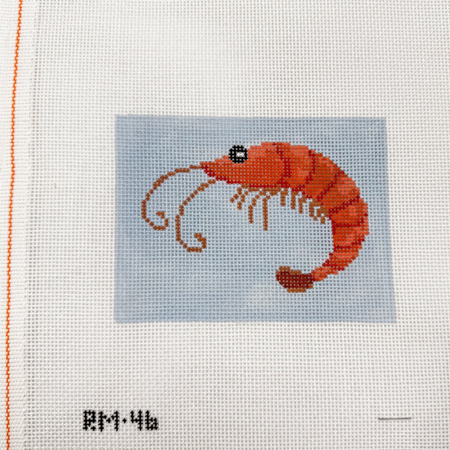 Lookout Needlepoint Shrimp