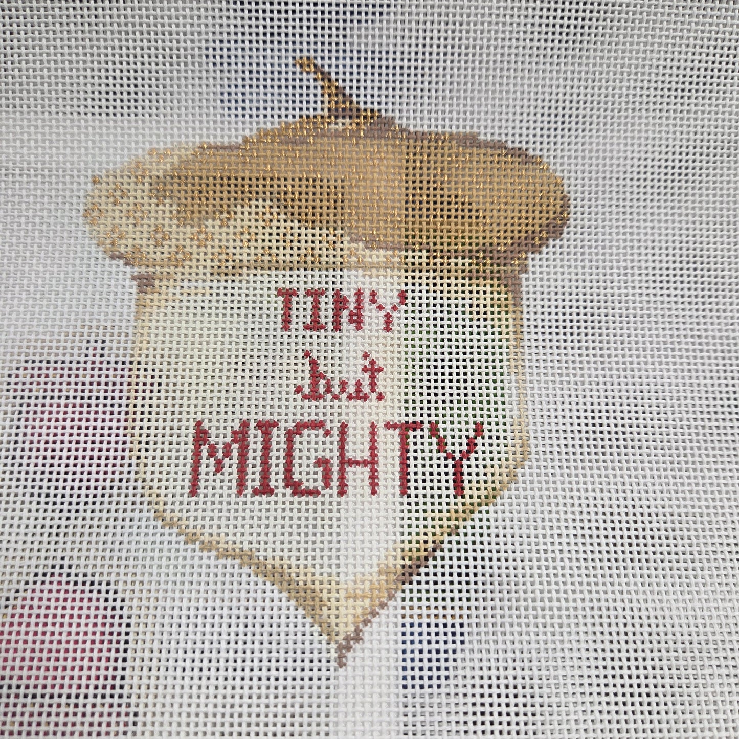 Tiny But Mighty Needlepoint Canvas