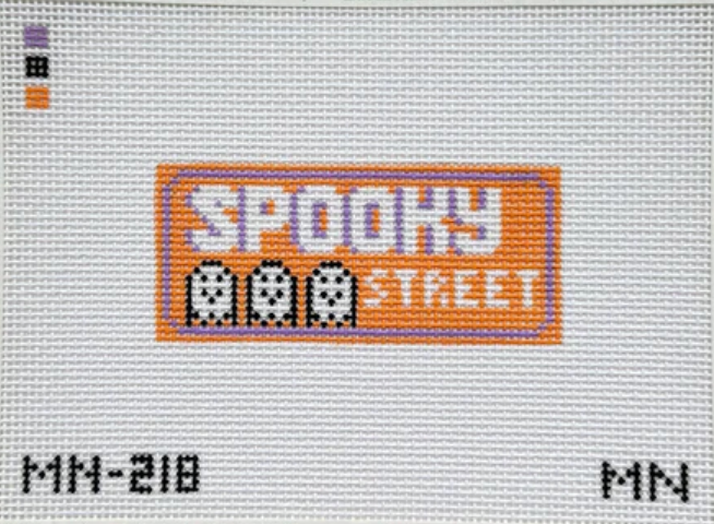 Magnolia Needlepoint - Spooky STreet