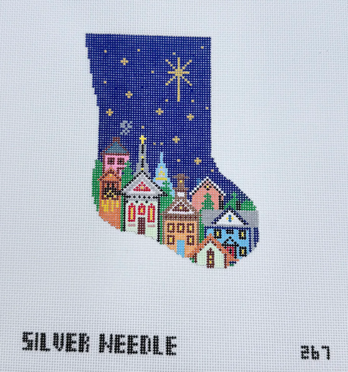 Silver Needle - North Star Mini Sock