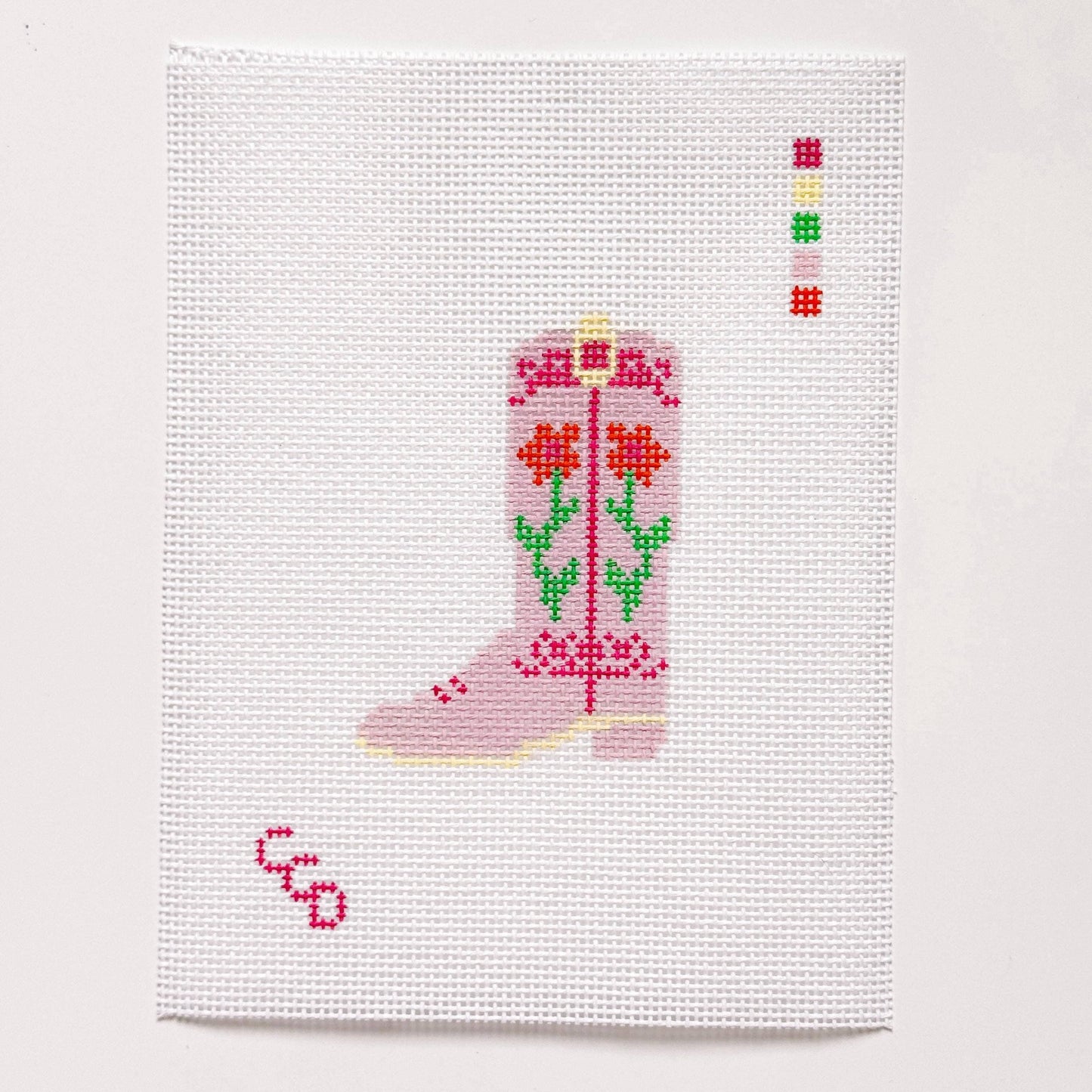 Cotswold Design Pink Cowgirl Boot