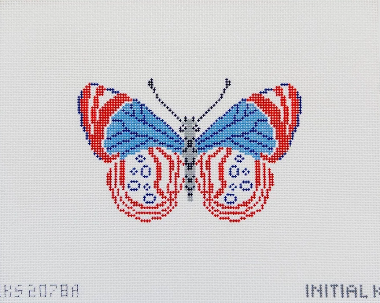 Catherine Cartie - Patriotic Butterfly Ornament