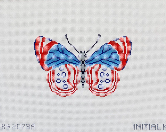 Catherine Cartie - Patriotic Butterfly Ornament