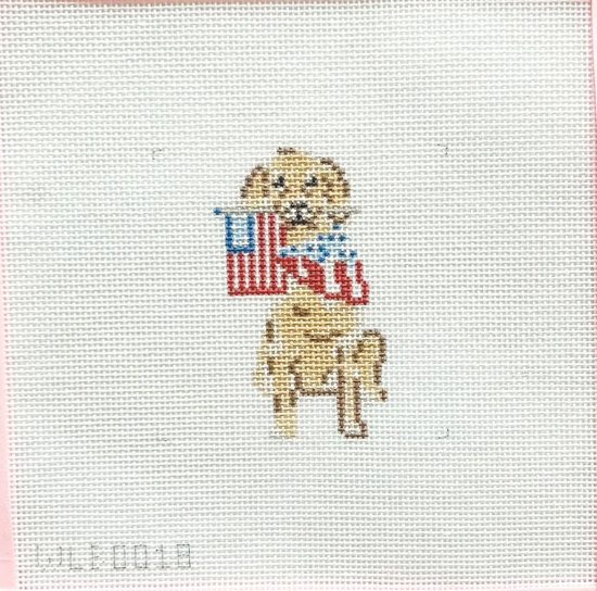 With Love by Bug - Patriotic Pup