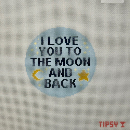 Threaded and Tipsy I love you to the moon